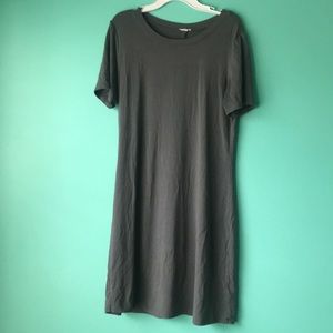 Gray tshirt dress